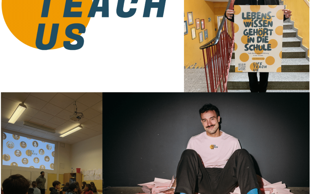 Lebenserfahrung weitergeben, weil die Schule dich braucht